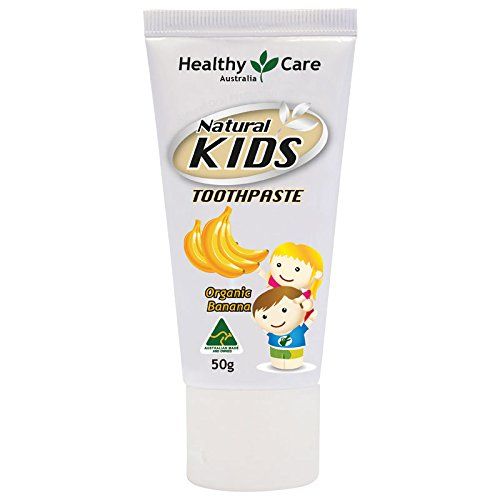  #Healthy Healthy Care Natural Kids Toothpaste Organic Banana Flavour 50g