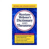 [아마존베스트]MERRIAM WEBSTERS DICTIONARY & THESAURUS (9780877798637): MERRIAM-WEBSTER: Books