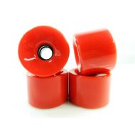 [BLANKNYC] 60mm Gel Solid Color Longboard Skateboard Wheels (Solid Red)