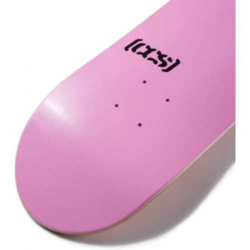  CCS Logo Blank Skateboard Deck - Natural Wood/Colors/Multiple Sizes (Pink, 8.50)