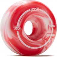 CCS Skateboard Wheels Set of 4 100a Street/Park 52mm, 54mm, 56mm