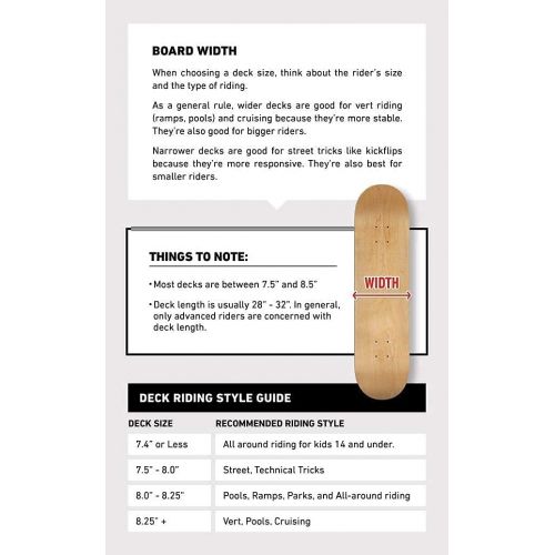  [CCS] Blank and Graphic Skateboard Decks - Maple Wood - Professional Grade