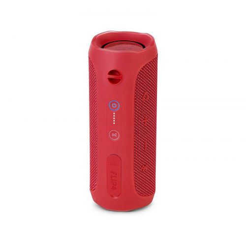 제이비엘 JBL FLIP 4 Red Portable Bluetooth Speaker & Plugable Bluetooth USB Adapter