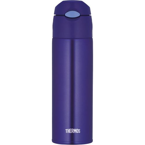 써모스 Thermos vacuum insulation straw bottle 0.55L Blue FHL-550 BL