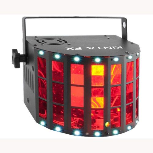  Chauvet DJ Kinta FX RGBW LED DerbyStrobe Multi-Effect Fixture 2-Pack with IRC Remote Bundle With Microfiber and 1 Year EverythingMusic Extended Warranty