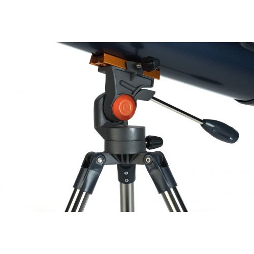 셀레스트론 Celestron AstroMaster LT 60AZ Refractor No-Tool Setup Refracting Telescope, Blue (21073)