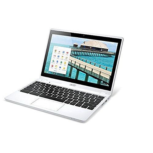 에이서 Acer C720P Chromebook (11.6-Inch Touchscreen, 2GB) Moonstone White