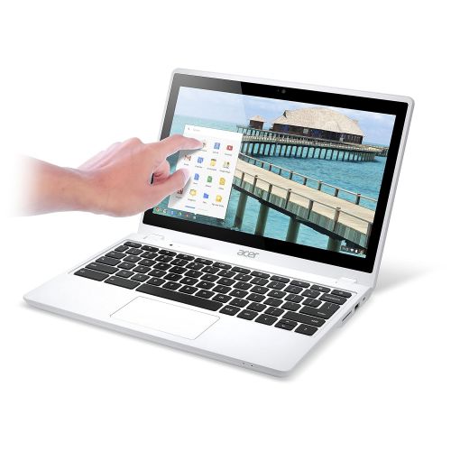 에이서 Acer C720P Chromebook (11.6-Inch Touchscreen, 2GB) Moonstone White