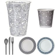  cv:32893현재IE버전:11 기본:11.0.17134.885상품 Eco-Products Colors Gray Party Pack, Disposable Dinnerware Set Includes Renewable and Compostable Plates, Hot Cups, Cold Cups, and Cutlery