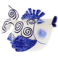  cv:32893현재IE버전:11 기본:11.0.17134.885상품 Blue Sky Decorative Kissy Lips Fish Tea Pot Cobalt Blue & White Ceramic