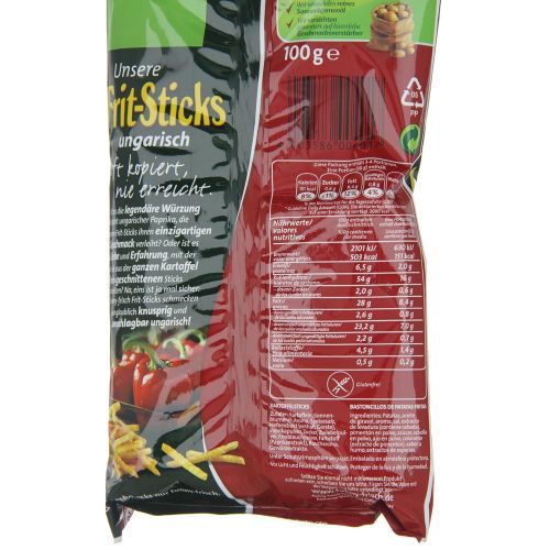  [아마존 핫딜]  [아마존핫딜]Funny-Frisch funny-frisch Frit-Sticks ungarisch, 100 g