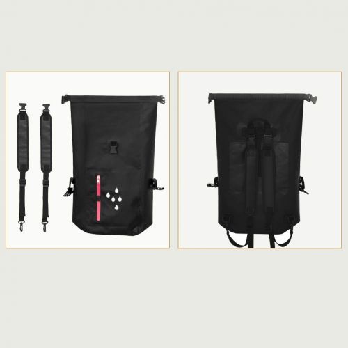  [아마존 핫딜]  [아마존핫딜]SCHITEC Wasserdichter Dry Bags Rucksack, 25L Heavy Duty Roll-Top-Verschluss Reiserucksack mit IPX8 Waterproof Handy-Huelle fuer Kanufahren, Kajak, Rafting, Skifahren, Angeln, Camping