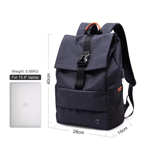  [아마존 핫딜]  [아마존핫딜]Fresion Laptop Rucksack Damen Herren, Laptoprucksack mit USB Anschluss Wasserabweisender Schulrucksack Tagesrucksack Business Rucksack mit Laptopfach fuer 14 Zoll Notebook Arbeit Un