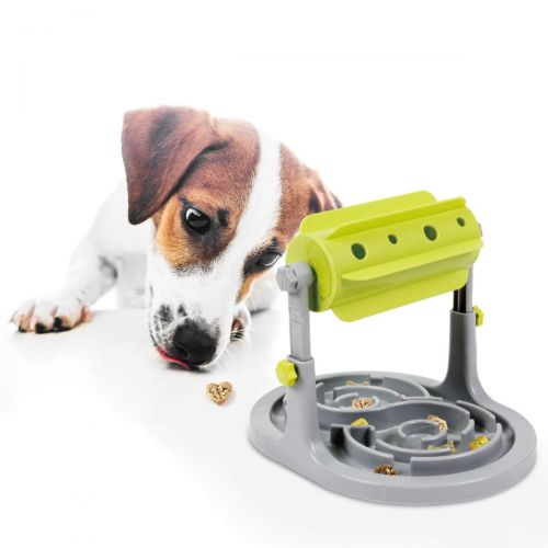  [아마존 핫딜]  [아마존핫딜]DOGBOSS Gesunder SnackSpender 2in1 | Interaktives Hundespielzeug mit Belohnungsfaktor | Hunde Intelligenzspielzeug | Mit Anti-Schling-Napf fuer eine gesunde Nahrungsaufnahme | Siche