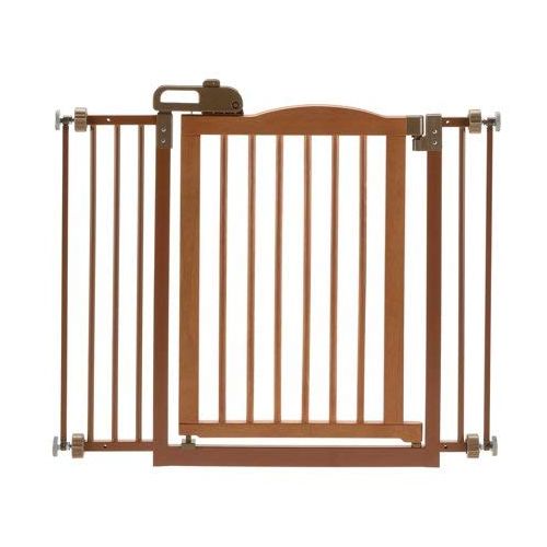  Richell One-Touch Brown Pet Gate II Wide