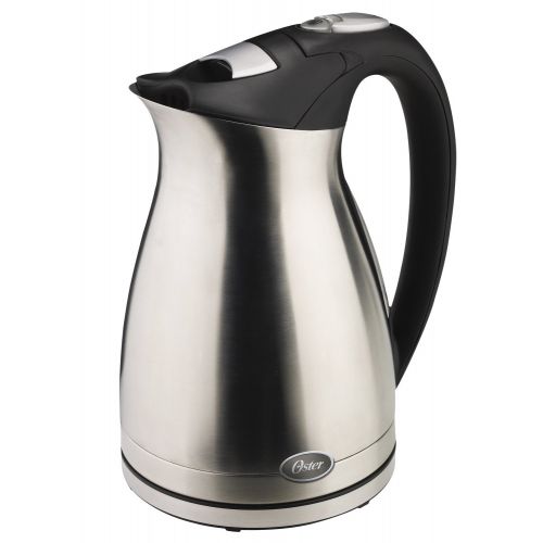  Mr. Coffee Oster 5965 1-12-Liter Electric Water Kettle, Stainless Steel