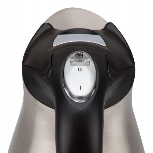  Mr. Coffee Oster 5965 1-12-Liter Electric Water Kettle, Stainless Steel