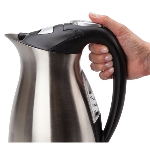  Mr. Coffee Oster 5965 1-12-Liter Electric Water Kettle, Stainless Steel