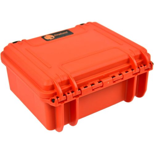  Elephant Cases Elephant Elite EL1105cam Orange Waterproof Case with Foam for Action Cameras, Gopro Video and Equipment, Guns, Test and Metering Equipment Plastic Case