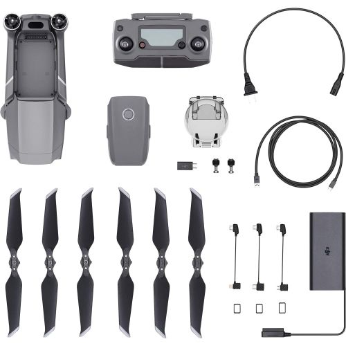 디제이아이 DJI Mavic 2 Zoom Drone Quadcopter with 24-48mm Optical Zoom Camera 64GB Ultimate 5-Battery Bundle