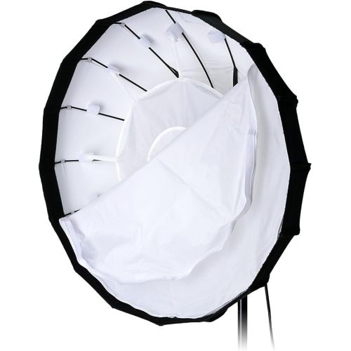  Fotodiox EZ-Pro 24in (50cm) Collapsible Beauty Dish Softbox with Speedotron Speedring Insert