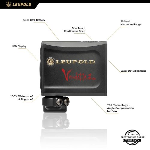  Leupold Vendetta 2 Bow-Mounted Laser Range Finder