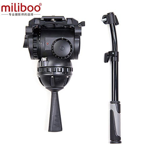  Miliboo miliboo M25 100 mm Bowl Fluid Head for Professional Videographers Tripod Stand 55 lbs Max