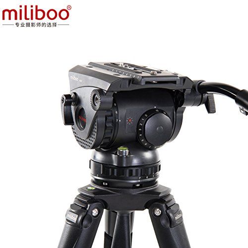  Miliboo miliboo M25 100 mm Bowl Fluid Head for Professional Videographers Tripod Stand 55 lbs Max