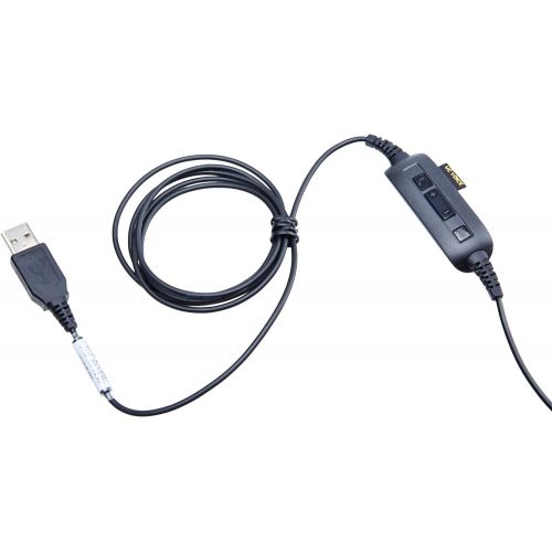 자브라 Jabra UC VOICE 750 Duo (Dark) Corded Headset for Softphone