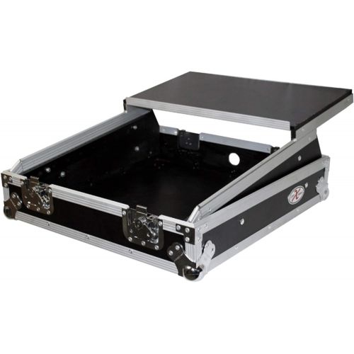 프로 Pro-X ProX Cases X-19MIXLT Top Load DJ Mixer Road Gig Ready Flight Combo Rack wGliding Laptop Shelf