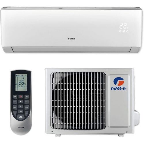  Gree LIVS09HP115V1B - 9,000 BTU 16 SEER LIVO+ Wall Mount Ductless Mini Split Air Conditioner Heat Pump 115V