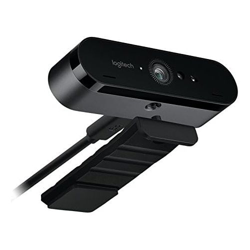 로지텍 Logitech Brio Webcam - 90 Fps - Usb 3.0 - 4096 X 2160 Video - Auto-focus - 5x Digital Zoom - Microp