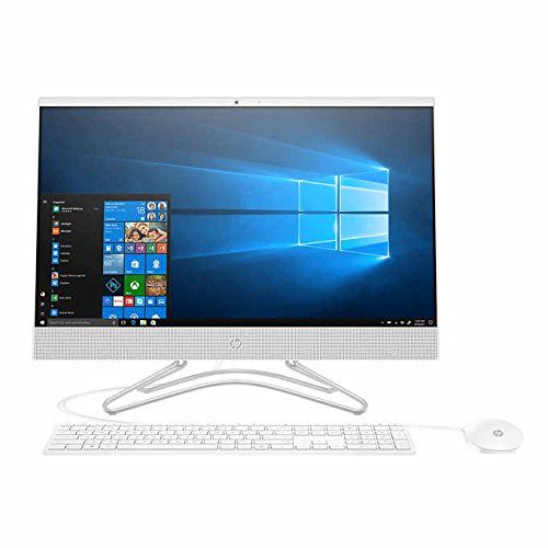 에이치피 2019 HP 23.8 FHD Touchscreen IPS-WLED Backlit Micro Edge Display AIO Desktop Computer, 7th Gen AMD A9-9425 Up to 3.7GHz, 8GB DDR4 RAM, 1TB HDD, 802.11AC Wifi, Bluetooth 4.2, HDMI,