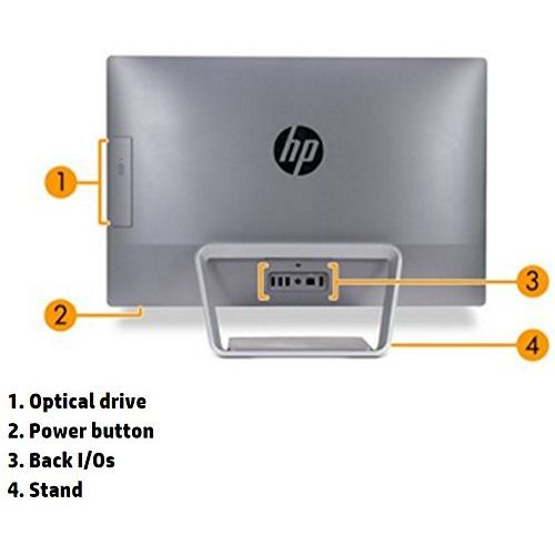 에이치피 2019 HP 23.8 FHD Touchscreen IPS-WLED Backlit Micro Edge Display AIO Desktop Computer, 7th Gen AMD A9-9425 Up to 3.7GHz, 8GB DDR4 RAM, 1TB HDD, 802.11AC Wifi, Bluetooth 4.2, HDMI,