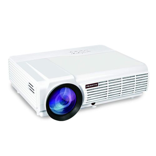 상세설명참조 PRAVETTE 96WT-2 Outdoor Projector Support Full HD Video/1080P Movie, Home Audio/LCD, LED TV/Digital Video Recorder, Phone/PC/Camera 240 Screen 50, 000-Hour Life (Model 2)