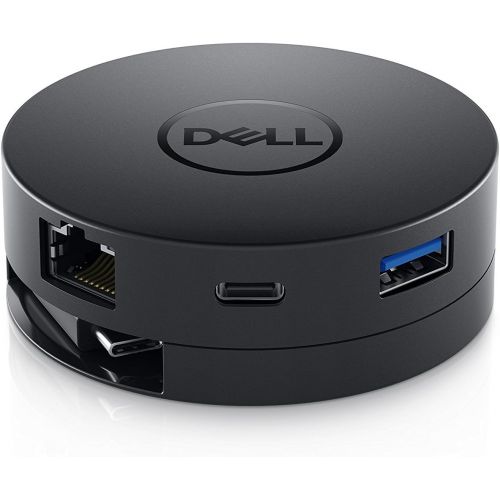 델 상세설명참조 New Dell Mobile USB-C DA300 to HDMI/VGA/Ethernet/USB 4K Adapter Compatible with Latitude 7390 7389 XPS 13 9370 13 9365 XPS 9575 9570