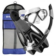 상세설명참조 U.S. Divers Adult Cozumel Mask/Seabreeze II Snorkel/Proflex Fins/Gearbag
