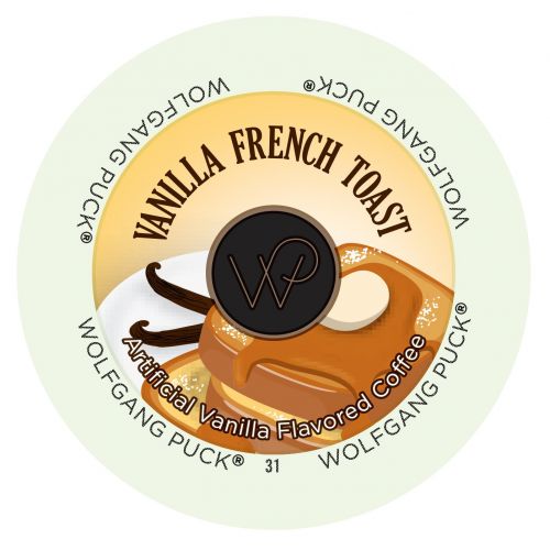  상세설명참조 Wolfgang Puck Flavored Coffee Single Serve Cups, Vanilla French Toast, 96 Count