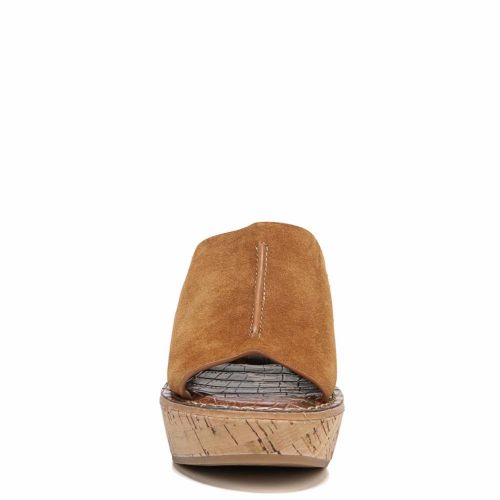  상세설명참조 Sam Edelman Womens Ranger Cork Wedge Mules