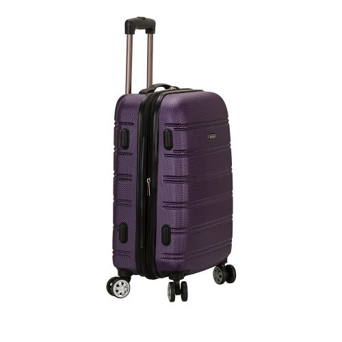  상세설명참조 Rockland Melbourne 3 Pc Abs Luggage Set, Magenta