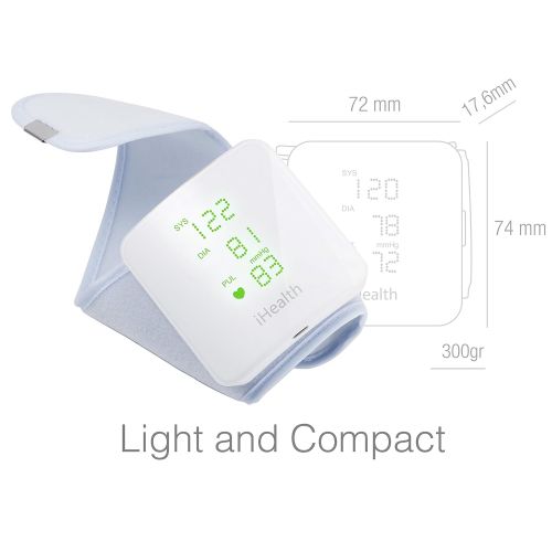 아이헬스 상세설명참조 iHealth View Wrist Blood Pressure Monitor for Apple and Android