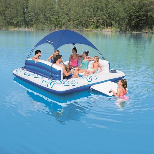 인텍스 상세설명참조 CoolerZ Tropical Breeze II Inflatable Floating Island
