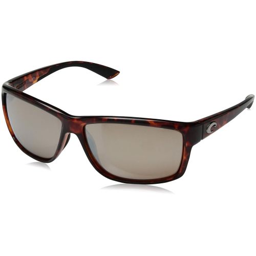  상세설명참조 Costa Del Mar Mag Bay Sunglasses, Tortoise/Copper Silver Mirror 580Glass