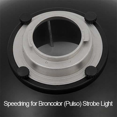  상세설명참조 Fotodiox Pro Beauty Dish 28 with Honeycomb Grid and Speedring for Broncolor (Pulso) Strobe Light