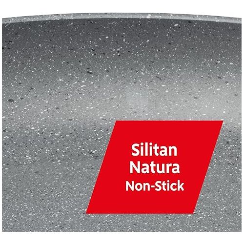  Silit Montano Non-Stick Frying Pan 24 cm Induction Aluminium Coated Frying Pan Induction Heat Insulated Plastic Handle