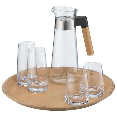  WMF Kineo Water Glasses Set of 4 Tumblers, Tumbler 325 ml, Crystal Glass, Thin Drinking Rim, Ergonomic Shape, Dishwasher Safe