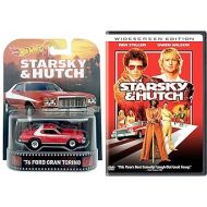 Starsky & Hutch Action Movie Edition with Hot Wheels Replica Car Bundle DVD Set Ford Grand Torino