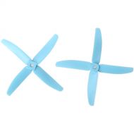 Gemfan Glass Fiber Nylon 4-Blade Bullnose Propellers (2-Pack, Freyblue)