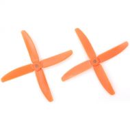 Gemfan Glass Fiber Nylon 4-Blade Bullnose Propellers (2-Pack, Orange)