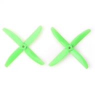 Gemfan Polycarbonate 4-Blade Propellers (2-Pack, Green)